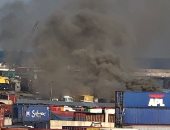 القاهرة الإخبارية: الدفاع المدنى اللبنانى يسيطر على حريق بمرفأ بيروت
