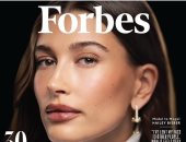 هايلى بيبر زوجة جاستين بيبر تتصدر غلاف مجلة Forbes