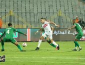 دغموم يحرز هدف التعادل لفريق المصرى بمرمى الزمالك.. فيديو
