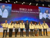سفير مصر لدى كوريا الجنوبية يشارك باحتفالية مؤسسة Kukkiwon