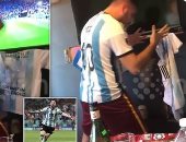 أرجنتينى يهشم التلفزيون فرحة بهدف ميسى فى كأس العالم.. فيديو وصور 