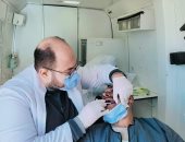 الكشف علي 1416 مواطن بالقافلة الطبية العلاجية بقرية ميت سراج فى المنوفية