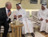 محافظ جنوب سيناء يلتقى رئيس اتحاد سباقات الهجن فى الإمارات