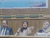 قومى المرأة بسوهاج ينظم ندوة عن مواجهة العنف ضد المرأة بمركز الإعلام