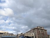 انتشار السحب الركامية وانخفاض درجات الحرارة في الإسكندرية.. صور