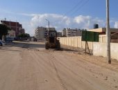 تنفيذ حملات نظافة وفتح شوارع مغلقة بمدينة العريش على ساحل شمال سيناء