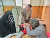 الكشف على 280 شخصا بقرية "الرمالى" بالمنوفية ‏‎ضمن مبادرة حياة كريمة