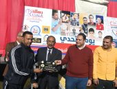 يوم التحدى.. اهتمام كبير من الدولة بالمتميزين والمبدعين من ذوي الهمم.. تكريم أبناء الفيوم المشاركين فى بطولة العالم لكرة اليد "كراسي متحركة"... وتسليم شيكات لتمويل مشروعات ذوى الإعاقة ومعرض لمشغولاتهم.. صور