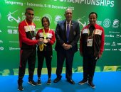 ملك إبراهيم تحصد برونزية بطولة العالم للكونغ فو بإندونيسيا