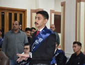 فوز الطالب محمد رضا عبد السلام برئاسة اتحاد طلاب جامعة عين شمس