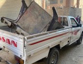 رفع 470 حالة إشغال للمحال والمنشآت التجارية والمقاهى جنوب الجيزة