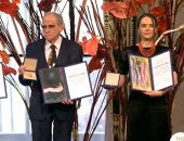 تسليم جائزة نوبل للسلام 2022 لناشط بيلاروسى ومنظمتين روسية وأوكرانية.. صور