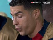 شاهد.. رد فعل رونالدو بعد تقدم المغرب بالهدف الأول أمام البرتغال