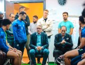 جاريدو يودع لاعبى الإسماعيلى بعد نهاية رحلته مع الفريق