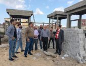 رئيس مياه دمياط يتابع نسب التنفيذ بمشروعات المبادرة الرئاسية "حياة كريمة"