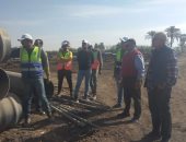 "حياة كريمة" تحقق حلم قرية تانوف فى المنيا بتوسعة محطة الصرف الصحى.. صور