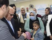 محافظ بورسعيد: حملة التطعيم ضد شلل الأطفال تستهدف أكثر من 101 ألف طفل