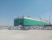 ميناء غرب بورسعيد يستقبل سفينة الرورو  GMT ASTRO وعلى متنها 2118 سيارة