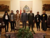 رئيس جامعة الزقازيق يستقبل وفدا من هيئة أمديست وبرنامج الجامعات الحكومية