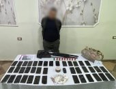 كوكتيل مكيفات.. تعرف على المضبوطات بحوزة أبو كيان المتخصص فى بيع المخدرات