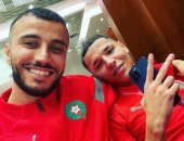 كأس العالم 2022.. أمين حارث يصل الدوحة لدعم المغرب أمام فرنسا 