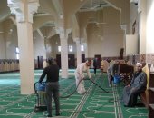 "أوقاف شمال سيناء" تطلق حملة موسّعة لتنظيف أسطح المساجد استعدادا للشتاء