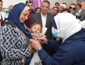 تطعيم 35% من المستهدف بالحملة القومية للتطعيم ضد شلل الأطفال بالإسكندرية