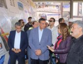 وزير التنمية المحلية ومحافظ دمياط يتفقدان مشروعات "حياة كريمة" ويفتتحان المركز التجارى برأس البر