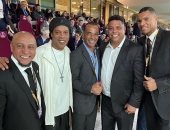 الخماسي الأسطوري يحضر مباراة الأرجنتين ضد كرواتيا في كأس العالم