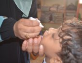 تطعيم 100% من المستهدف ضمن حملة شلل الأطفال ببنى سويف