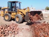 إزالة فورية لـ8 حالات تعد بمساحة 2423 م2 بأسوان