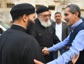 محافظ الغربية يتفقد محيط الكنائس فى 3 مراكز استعدادا لأعياد الميلاد