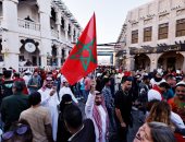 جماهير المغرب تشعل أجواء مباراة فرنسا قبل نصف نهائي المونديال.. صور