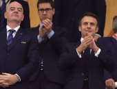 فرنسا ضد المغرب.. ماكرون يساند منتخب الديوك من مدرجات ملعب البيت