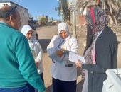 993 فرقة تجوب قرى دمياط للتطعيم ضد شلل الأطفال 