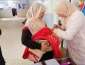 تطعيم مليون و 292 ألف طفل ضد شلل الأطفال بالشرقية.. صور