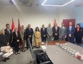 وزيرة الهجرة تشيد بخدمات بنك مصر بالإمارات والتيسيرات المقدمة للمصريين بالخارج