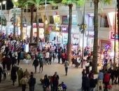 إقبال متوسط على شواطئ ومعالم رأس البر وسط استقرار حالة الطقس‎‎.. صور