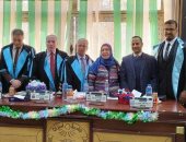 جامعة أسوان تناقش رسالة ماجستير حول النباتات الطبية والعطرية.. صور