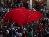 جماهير المغرب وكرواتيا تحتشد فى الدوحة قبل قمة برونزية المونديال.. صور