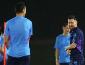 الأرجنتين ضد فرنسا.. ميسي ودى ماريا يشاركان فى المران الأخير قبل النهائى