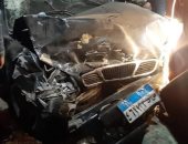 إصابة 4 أشخاص إثر حادث تصادم سيارتين في بورسعيد