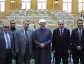 رئيس جامعة الأزهر يتفقد كلية أصول الدين والدعوة بالزقازيق