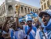 جماهير الأرجنتين تغزو قطر قبل موقعة نهائى كأس العالم 2022.. صور