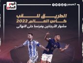 الطريق للمونديال.. مشوار الأرجنتين وفرنسا حتى نهائي كأس العالم "إنفو جراف"