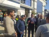 نائب المحافظ يتفقد أعمال التطوير بمستشفى التضامن ببورسعيد