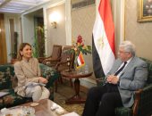 وزير التعليم العالى يستقبل مديرة مكتب اليونسكو للعلوم لبحث التعاون فى الباحثين 