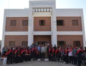 100 طالب وطالبة من جامعة سوهاج فى زيارة لمشروعات "حياة كريمة" 