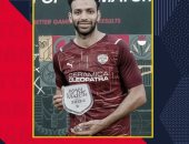 ميدو جابر أفضل لاعب فى مباراة سيراميكا والداخلية بالدوري