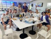 نجوم الأرجنتين يتناولون وجبة الإفطار قبل انطلاق الاحتفال بكأس العالم